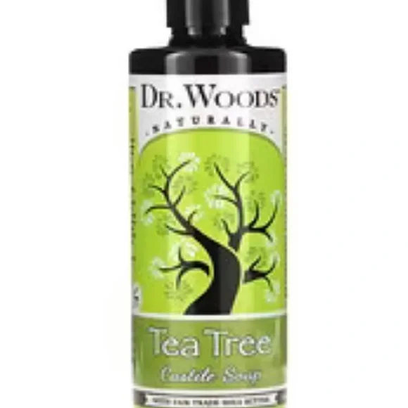 Tea Tree Castile Soap with Fair Trade Shea Butter, 8 fl oz - Picture 1 of 4
